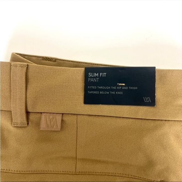 NWT VRST Slim Fit Pants Khaki Athleisure Pants - Picture 9 of 11